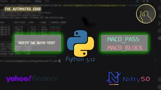Backtesting the NIFTY 50 with Python MACD Strategy