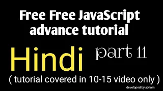 JavaScript tutorial Array in one echocoding soham kavde