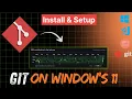 How to Install Setup Git on Windows 11 Push Code to GitHub 2026