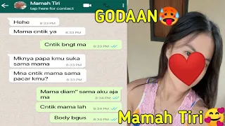 chat story wa godaan punya mama tiri