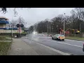 Download Lagu Gryfino, ul. Armii Krajowej, przejazd kolejowy i ciekawa sytuacja, railway crossing, [4K]