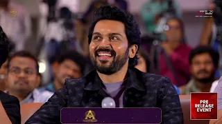 Suma Funny Interaction with Team Sardar 2 at Sardar 2 Pre-Release Event Hyderabad | Shreyas Media