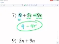 Kuta Tutorial simplifying variable expressions