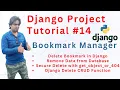 Django Project Tutorial Secure Delete with get - object