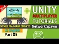 Unity Realtime Multiplayer Google Play Game Services Random spawn 05