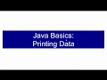 13 JAVA FOR ANDROID PRINTING DATA IN URDUHINDI LECTURE 13