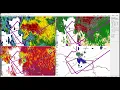 Jefferson City MO Tornado 4 Panel View from GR2Analyst