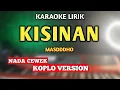 Download Lagu KISINAN - MASDDDHO KARAOKE NADA CEWEK