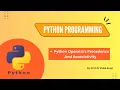 Python Operators Precedence and Associativity