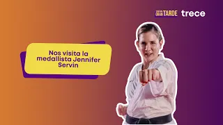 Nos visita la medallista Jennifer Servin | Será Una Gran Tarde