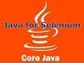 4 Overview of Java Java for Selenium