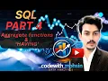 SQL Beginner Tutorial Part 4 Aggregate Functions HAVING Clause Explained