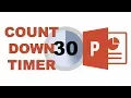 30 second countdown timer in PowerPoint