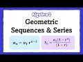 Geometric Sequences Series Algebra 2 Math Boost Camp