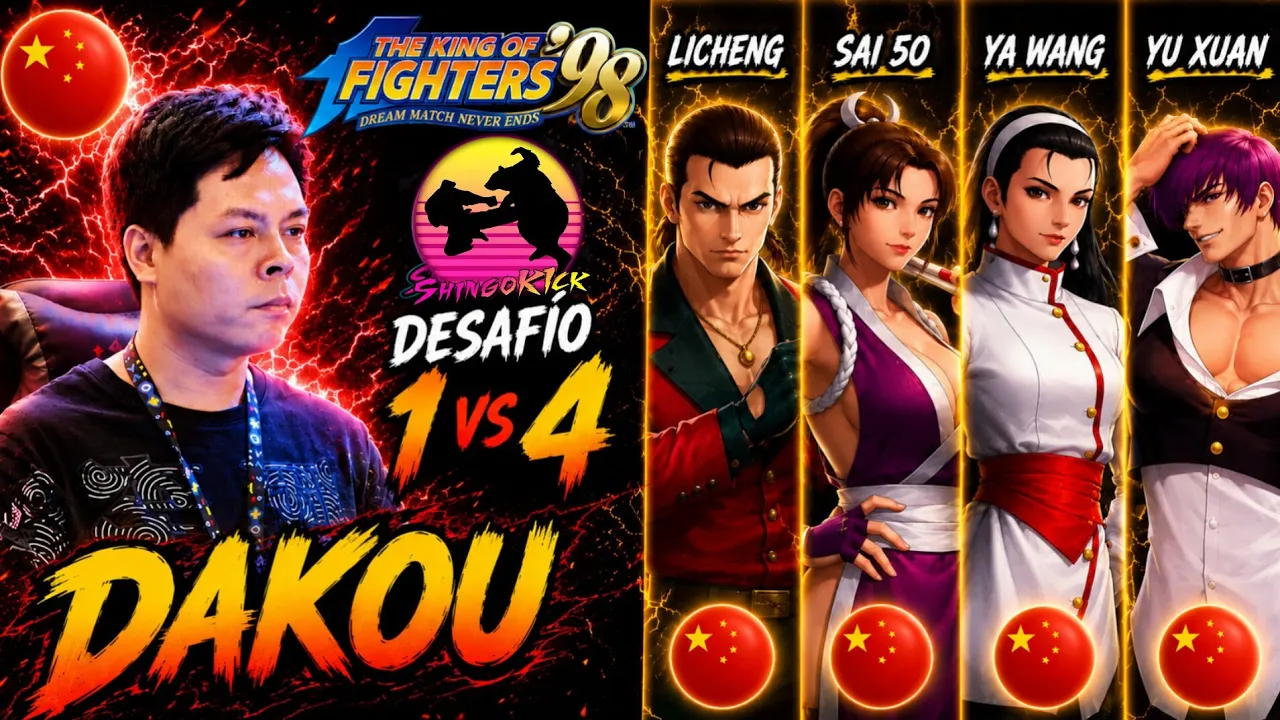 🔥Dakou 🆚 Lo Mejor de lo Mejor👺🔥Dakou 🇨🇳 🆚 Licheng / Sai 50 / Yu Xuan / Ya Wang 🇨🇳