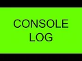 JavaScript Console Log How To Write In The Console Log of Your Website Visual Studio Code