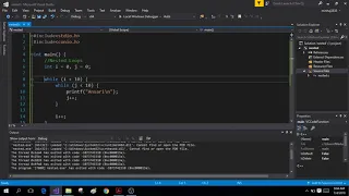 C Programming 9 Nested Loops