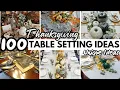 Stunning Modern Thanksgiving Table SETTING Ideas 2026 Cozy Tablescape You Can DIY