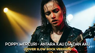 poppy mercury antara kau dia dan aku rock version cover by golden rock cover
