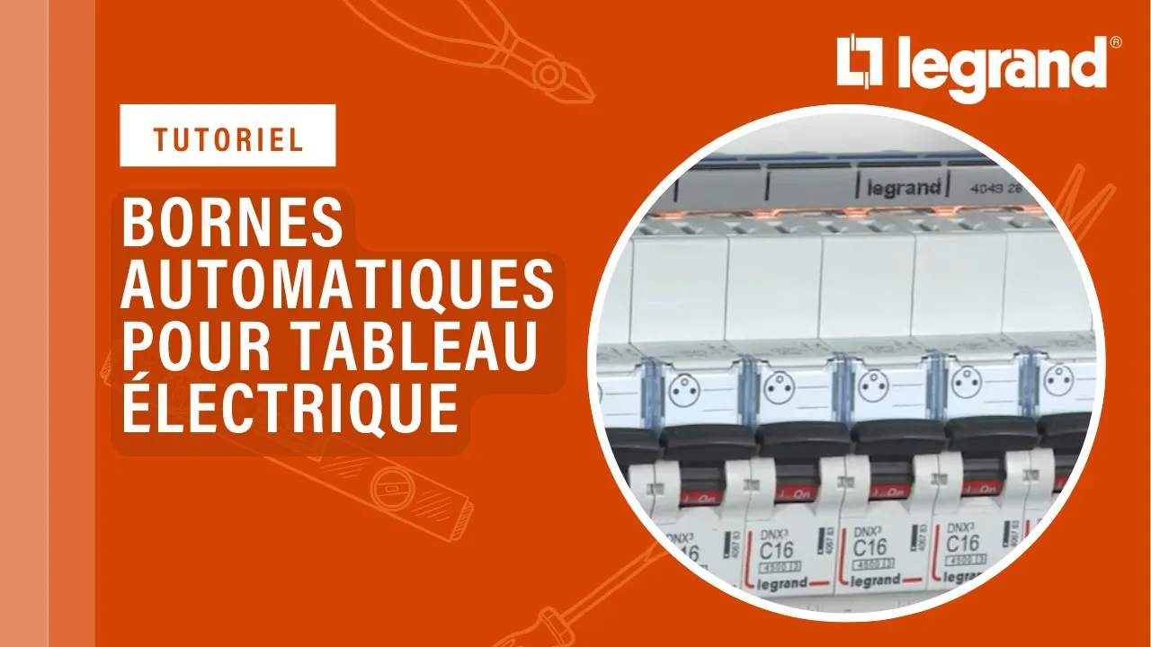 Installer des disjoncteurs modulaires dans un tableau
