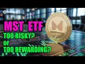 Defiance MST ETF Too Risky or Too Rewarding