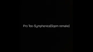 pro tee symphonica gqom remake 