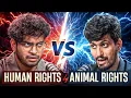 Lagu Lakhshya Speaks vs Arvind Animal Activist | Gaza, Caste Issues, Periyar \u0026 Vegetarians