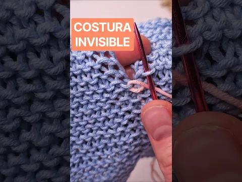 🧶 Costura INVISIBLE en punto Santa Clara / punto bobo 😍
