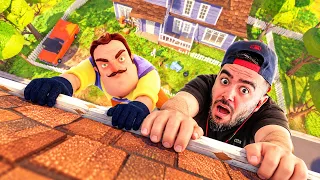 WILSON'UN EVİNİN EN YÜKSEK YERİNE ÇIKTIM - HELLO NEIGHBOR MODS