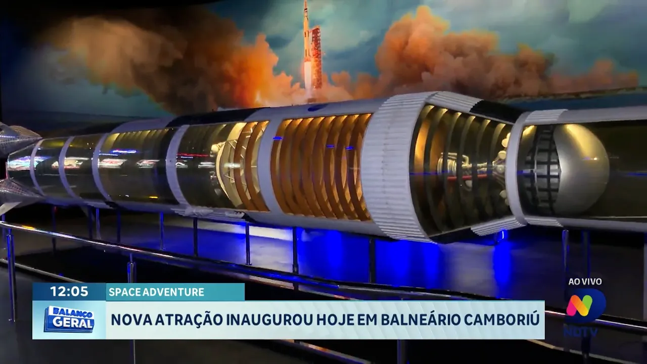 "Balneário Camboriú Recebe o Maior Acervo da NASA Fora dos EUA: Space Adventure"