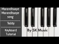 Download Lagu Marandhaaye Marandhaaye Song|Keyboard Tutorial|By SK Music