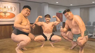 5’5” Manlet VS 6’5” SUMO Wrestlers