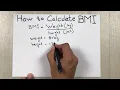 How to Calculate BMI - Centimetre to Meter