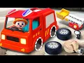 Download Lagu Let's Assemble Street Vehicles | Puzzle Song | Nursery Rhymes \u0026 Kids Songs | BabyBus