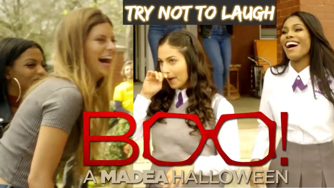Boo 2! Bloopers and Gag Reel | Try Not To Laugh w/ Tyler Perry & Inanna Sarkis