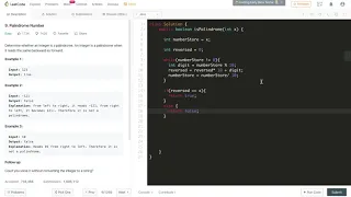 Leetcode 9 Palindrome Number Java Solution EASY