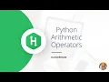 Python Day 3 HackerRank Arithmetic Operators Hindi