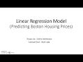 Machine Learning using Python - Project assignment for Skyfi Labs Online Course