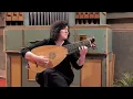 J. S. Bach - Praeludio con la Suite BWV 996 - Evangelina Mascardi, baroque lute