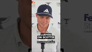 Ludvig Aberg says we re being unfair to Scottie Scheffler