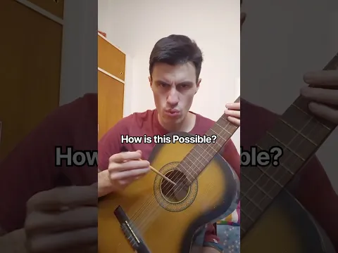 This Shouldn't Be Possible on a Guitar #guitar #music #lifehacks