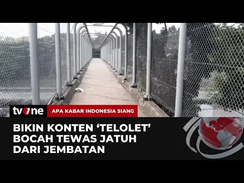 Kronologi Bocah Tewas Terjatuh dari JPO ke Jalan Tol di Jati Asih