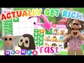 the BEST WAY to get SUPER RICH in adopt me 2025 best tips