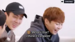 ENGSUB Sehun S Mission Is To Write On The Members Bodies Part 1 