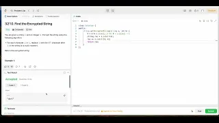 3210 Find the Encrypted String leetcode easy