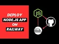 How to Deploy js App to Railway Free Tier Hosting