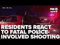 Residents react to traffic stop turned fatal police-involved shooting in Bel Air