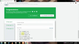 Day 28 - RegEx Patterns and Intro to Databases 30 Days of Code HackerRank