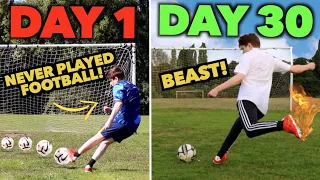 How Good Can You Get at FOOTBALL in 30 Days