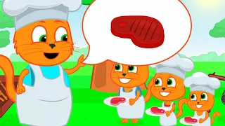 fam lia de gatos competi o culin ria desenho infantil em portugu s brasil